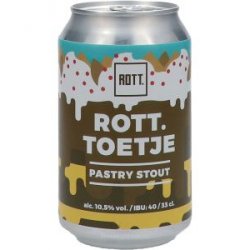 ROTT. Toetje Pastry Stout - Drankgigant.nl