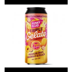 Funky Fluid Triple Gelato: Passionfruit, Mango & Peach