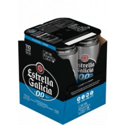 Estrella Galicia 0.0 16.9oz 4pk Cn - Luekens Wine & Spirits