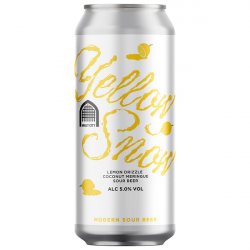 Vault City Brewing Yellow Snow, Lemon Drizzle Coconut Meringue Sour