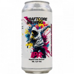 Craftcore Brewing  IPA - Rebel Beer Cans