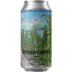 The Brookeville Beer Farm Interdependence 6 pack 12 oz. Can - Petite Cellars