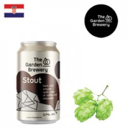 The Garden Brewery Stout 330ml CAN - Drink Online - Drink Shop