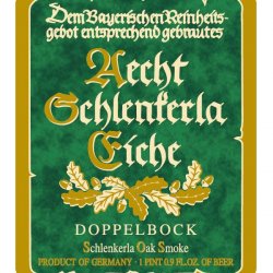 Aecht Schlenkerla Eiche Doppelbock Aecht Schlenkerla Eiche Doppelbock