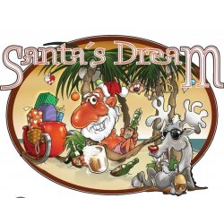 Det Lille Bryggeri Santas Dream 2023 Jule IPA Untappd 3,4  - Fish & Beer