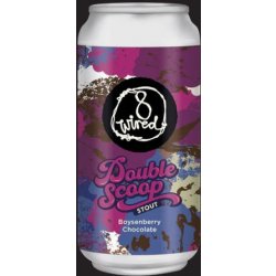 8 Wired Double Scoop Boysenberry Chocolate Stout 440mL - The Hamilton Beer & Wine Co