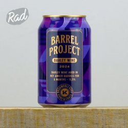 Kees Barrel Project 2024 Barley Wine Aged In Het Anker Barrels - Radbeer