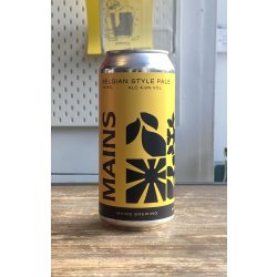 Mains Brewing Belgian Style Pale - The Beerhive