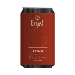 Elegast Cidery Revival Dry Rosé Cider - Elings