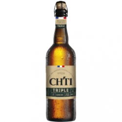 Ch'ti Triple 75cl - Bière Blonde Puissante du Nord  Achat en ligne - Bières du Nord