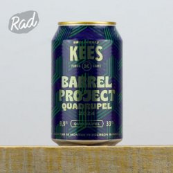 Kees x Pomona Island Barrel Project Quadrupel 2024 - Radbeer