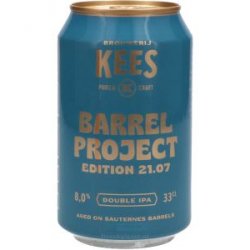 Brouwerij Kees Barrel Project 21.07 DIPA - Drankgigant.nl