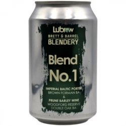 Lubrow BLEND NO.1 Imperial Baltic Porter 0,33L 10,6% - Sklep Impuls