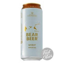 Bia Gấu Bear Beer Wheat 5% – Lon 500ml – Thùng 24 Lon - First Beer – Bia Nhập Khẩu Giá Sỉ