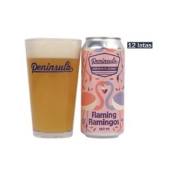 Peninsula Flaming Flamingos Hazy IPA 12x44cl - MilCervezas