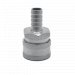 Conector rápido hembra de acero inoxidable para manguera de 13 mm 