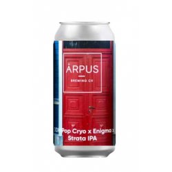 Arpus - Pop Cryo, Enigma, Strata IPA 6.5% ABV 440ml Can - Martins Off Licence