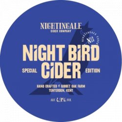 Nightingale Cider Company Night Bird Nightingale Cider Company Night Bird