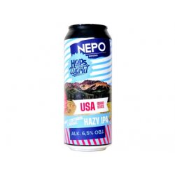 Nepo - Hops Around the World: USA Idaho State 500ml can 6,5% alc. - Beer Butik