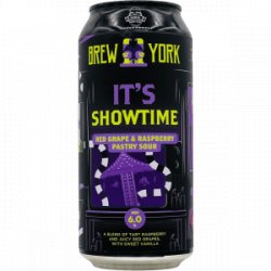 Brew York – It’s Showtime - Rebel Beer Cans