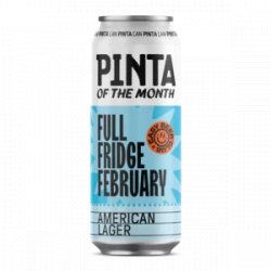 PINTA PINTA OF THE MONTH FULL FRIDGE FEBRUARY 4,5% 0,5L - Sklep Impuls