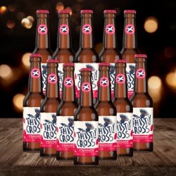 Thistly Cross Strawberry Craft Cider 330ml Bottles - 4.0% ABV (12 Pack) - Beerhunter