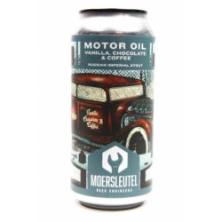 Moersleutel Motor Oil Vanilla. Chocolate & Coffee - Acedrinks