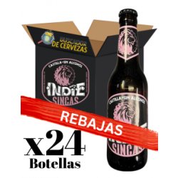 BREW INDIE - CASTILLA SIN - Tostada Sin Alcohol 24x33cl - Buscador de Cervezas - Brewhouse