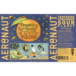Aeronaut Brewing Company Tangerine Coriander Sour Planet
