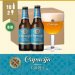 BUDELS CAPUCIJN TRIPEL - 10X30CL + 2GL. BUDELS CAPUCIJN TRIPEL - 10X30CL + 2GL.