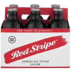 Red Stripe Jamaican Lager 6 pack 12 oz. Bottle - Outback Liquors