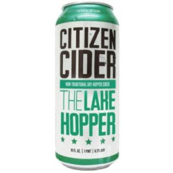 Citizen Cider The Lake Hopper 4 pack 16 oz. Can - Petite Cellars