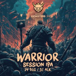 Monsters Warrior 500ml - Funky Fluid