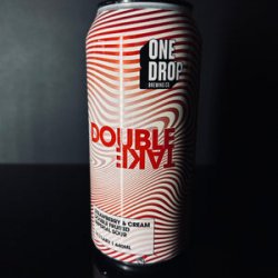 One Drop Brewing Co. Double Take: Strawberries & Cream Imp Sour, 440ml - My Beer Dealer