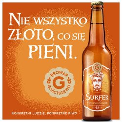 Gościszewo Surfer Pszeniczne 0,5l but bz - Skrzynka Piwa