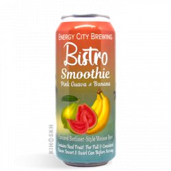 Energy City Brewing Bistro Smoothie Pink Guava & Banana - Kihoskh