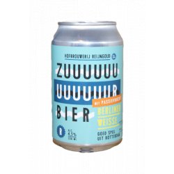 Hofbrouwerij Reijngoud  Zuurbier  Passievrucht Berliner Weisse - Brother Beer