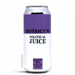 District 96 Beer Factory Political Juice IPA - Kihoskh
