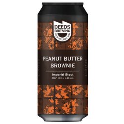 Deeds Brewing Peanut Butter Brownie Imperial Stout - Hopshop