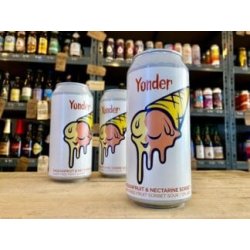 Yonder  Passionfruit & Nectarine Sorbet — Dairy-Free Ice Cream Sour - Wee Beer Shop