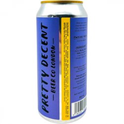 Pretty Decent Beer Co Go Rickey!