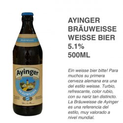 Ayinger - Bräuweisse - 8 Cervezas