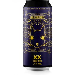 Mad Squirrel XX DIPA Double  Imperial IPA   - The Beer Garage