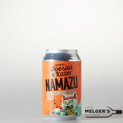 Poesiat & Kater & Kromme Haring  Namazu Salted Caramel Miso Stout Blik 33cl - Melgers