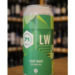 71 BREWING LIGHT WAVE SESSION IPA - Otherworld Brewing ( antigua duplicada)