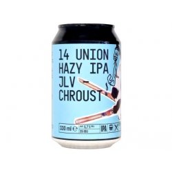 Chroust - 14° - Union Hazy IPA JLV 0,33l can  5,7%alc. - Beer Butik