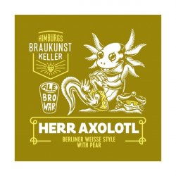 Herr Axolotl with Pear  AleBrowar - Manoalus