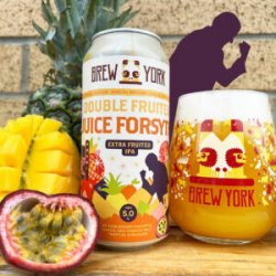 Brew York  Double Fruited Juice Forsyth [5% Fruited IPA] - Red Elephant