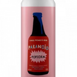 Three Monkeys Paranoid About Popcorn - Central da Cerveja