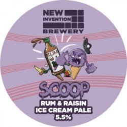 New Invention  Scoop: Rum & Raisin  5.5% - The Black Toad